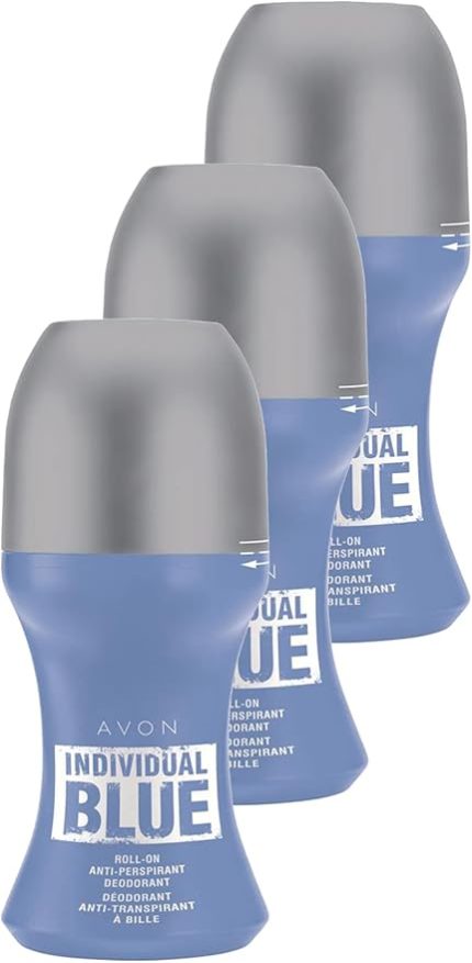 Individual Blue Erkek Rollon 50 Ml. Üçlü Set