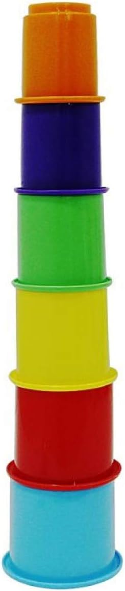 AE-1611 Sevimli Kule 6 Parça, Çok Renkli