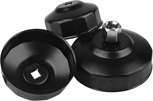 15 adet Evrensel Alüminyum Yağ Değişimi Filtre Kapağı Anahtarı Yağ Filtresi Kaldırma Soket Sökücü Aracı Kiti - Görsel 3