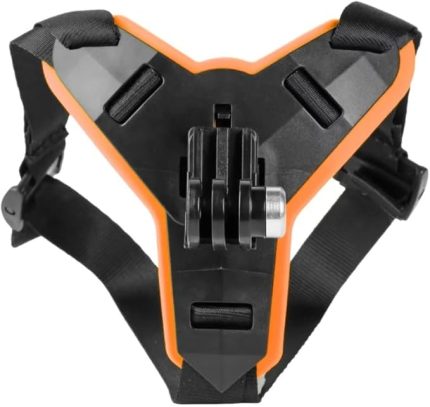 Aksiyon Kamera Kask Alt Çene Bağlantı Aparatı Pratik Turuncu