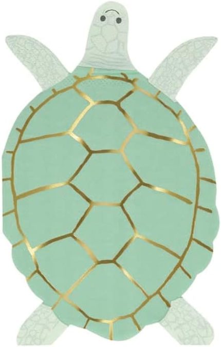 Meri - Turtle Napkins - Kaplumbağa Peçeteler - 16'lı
