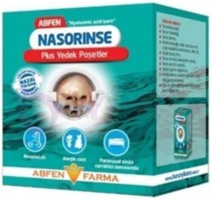 Farma Sinus Rinse Yetişkin Plus Nazal Yıkama Yedek Poşet 50 Adet