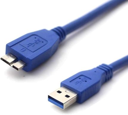 Al-4623 1.5 Metre Usb 3.0 HDD Harddisk Kablo Ara Bağlantı Micro Veri Taşınabilir Disk Kablosu