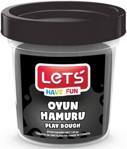 TEKRENK OYUN HAMURU SIYAH 115 GR L8440-10