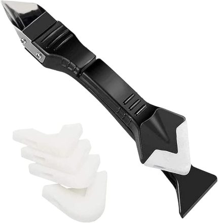 Fayans Derz Silikon Kazıyıcı Sıyırıcı Ve Uygulayıcı Aparat, 3nanü 1 Arada Derz Kazıma Seti, A1