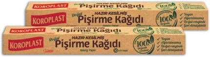 Doğal Pişirme Kağıdı Hazır Kesim 10Lu X 2 Paket (42 * 37 Cm)