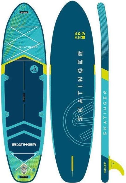 Prana Aile Boyu SUP Paddle Board 350x89x15cm Premium Full Set Şişme Sörf Tahtası