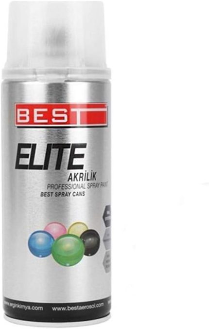 Best Elite 9301 Beyaz Eşya Beyazı Akrilik Sprey Boya 400 ml