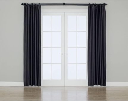 Fabric Design Blackout Antrasit Karartma Özellikli Fon Perde 150 x 260