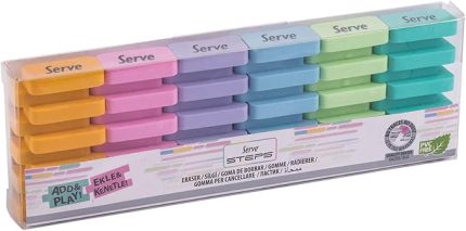 Steps Silgi Pastel 6li Pet