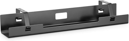 Kablo yönetimi kanalı, alt sehpa siyah