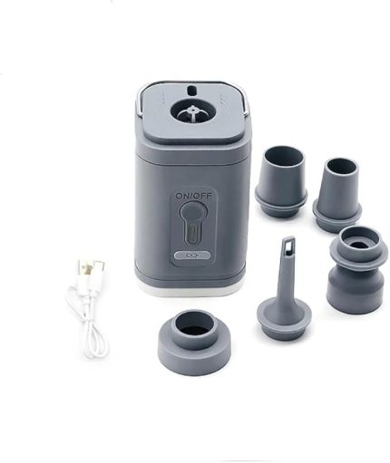 Kablosuz Elektrikli Hava Pompası, Type-C Şarjlı, Şişirme ve Söndürme İçin 5 Başlıklı