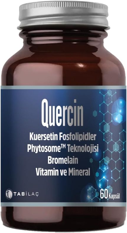İlaç Quertecin Fitozomal Kuersetin Bromelain 60 Kapsül
