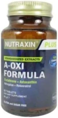 Plus A-Oxi Formula Glutathione + Astaxanthin 60 Tablet Takviye Edici Gıda