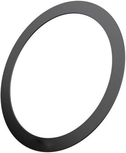 Power Metal Magsafe Halka Yüzük Ring iPhone 8 ve Üstü Model ile Uyumlu Siyah LVRNG