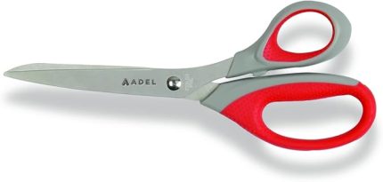 Ofis Makası, Orta Boy, Paslanmaz Çelik Bıçak, Ergonomik Tutma Sapı, Asorti Renk, Ev ve Ofis Kullanımı