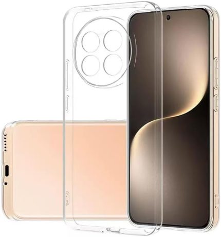 Honor ile uyumlu Magic 7 Lite Kılıf Zore Süper Silikon Kapak Şeffaf