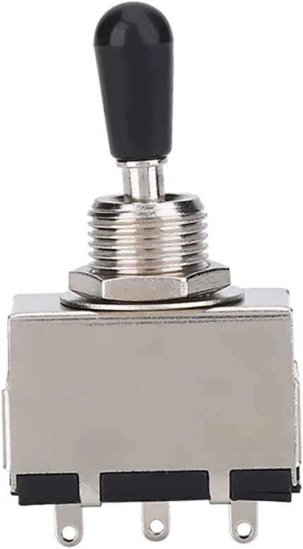 3 yollu geçiş şalteri, gitar 3 yollu devirme şalteri, elektro gitar için, L P tarzında