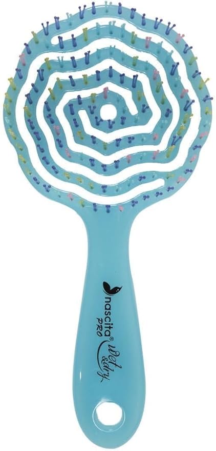 Çiçek Şekilli Saç Açma ve Tarama Fırçası - 43