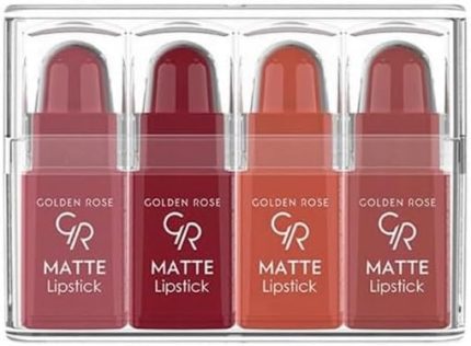 Rose Matte Lipstick (Mini) No:Mix 3 - Ruj