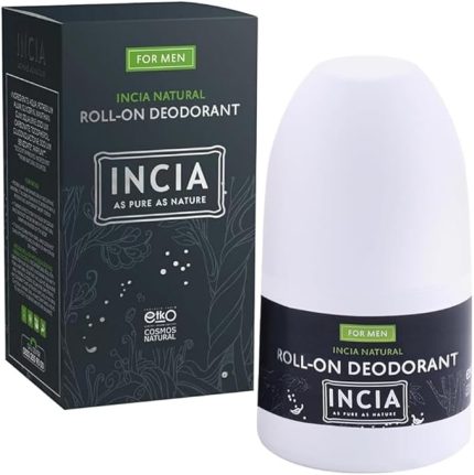 Doğal Roll On Deodorant Erkekler İçin Ter Kokusu Önleyici Lekesiz 50 ml