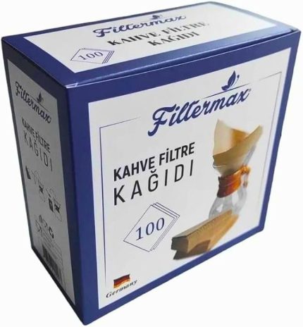 Chemex 5-8 Fincan Uyumlu Filtre Kağıdı, 100 Adet