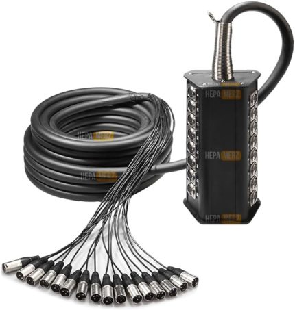 Merz Stage-16C-20M 16 Kanal 20 Metre Multicore Kablolu Hazır Stage Box