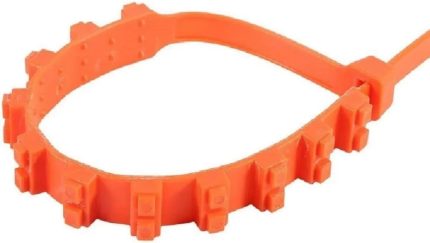 Yeni Nesil Pratik Kar Zinciri Lastik Zinciri 8'li Tekrar Kullanıma Uygun Pratik Tak Çıkar