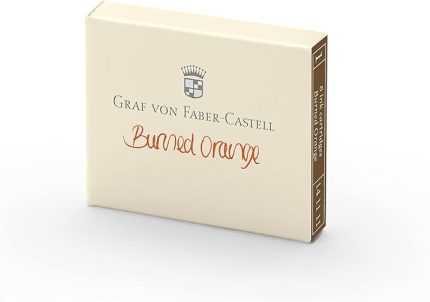 von Faber-Castell Dolma Kalem Kartuşu 6'lı Yanık Turuncu