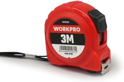 WP261002 3Mx16mm Beyaz Çelik Şerit Metre