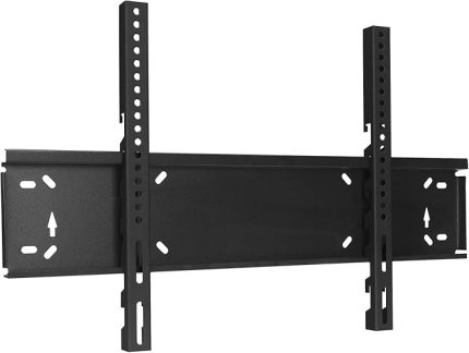 Televizyon Duvar Askı Aparatı, 40"-65" inç (102-165cm) VESA 400x400-600x400-600x500 max 50kg/110LBS-Kilitli Sistem-Sarsılmaz-Depreme karşı-Çocuk kilitli - Kavisli/Curved Uyumlu