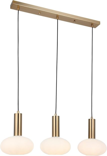 KADO 3'LÜ ANTİK LAK AVİZE 3XE27