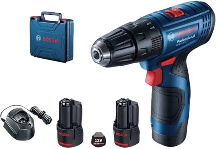 Professional GSR 120-LI Akülü Delme Vidalama Makinesi (12 Volt, 2 x 2,0 Ah Akü, Şarj Cihazı, Yumuşak/Sert Tork: 14/30 Nm; Plastik Çanta)