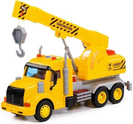 Profi Vinç (ışıklı ve sesli) (sarı) (kutuda)