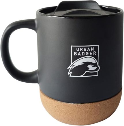 Badger Mantarlı Seramik Siyah Kupa 300ml, Dayanıklı Kamp Ekipmanları, Kamp Aksesuarları, Açık Hava Sporları, Doğa Sporları, Yürüyüş, Kamp Mutfağı, Kamp Malzemeleri