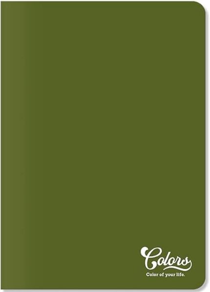 Colors A4 60 Yaprak Çizgili Defter, Yeşil