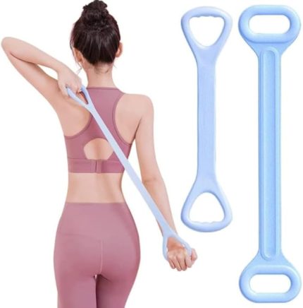 Egzersiz Lastiği, Pilates ve Esneme Bandı, Kol Omuz Sırt Egzersizleri İçin, Asorti
