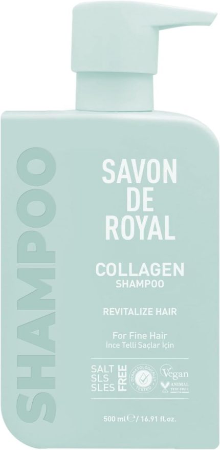 de Royal Kolajen İçeren İnce Telli Saçlar için Canlandırıcı Etkili Şampuan, 500ml
