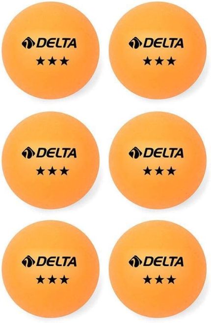 3 Yıldız 6 adet Masa Tenisi (Pinpon) Topu