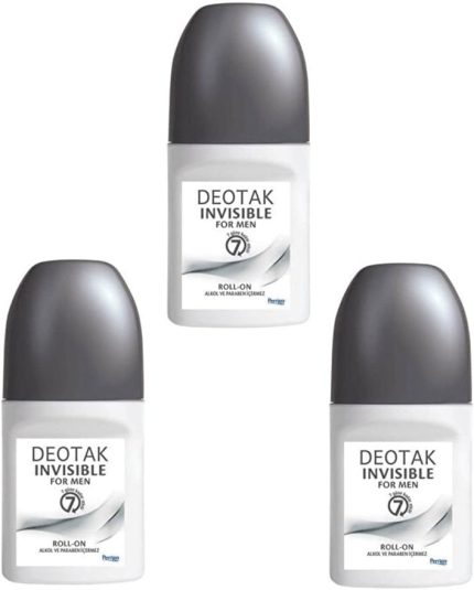 Invisible For Men Roll-on Deodorant 35 ml X 3 Adet P06531