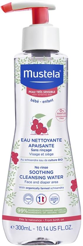 Çok Hassas Ciltler Için Durulama Gerektirmeyen Temizleme Sıvısı 300 ml