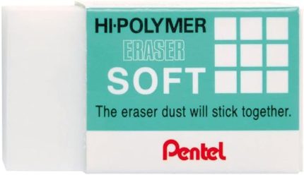 Hi-Polymer Zes08 Silgi Soft Ekstra Yumuşak, Beyaz