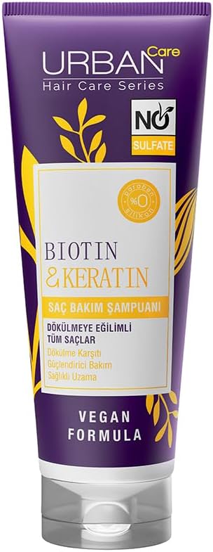 Care Biotin & Keratin Sülfatsız Saç Bakım Şampuanı 250 ml