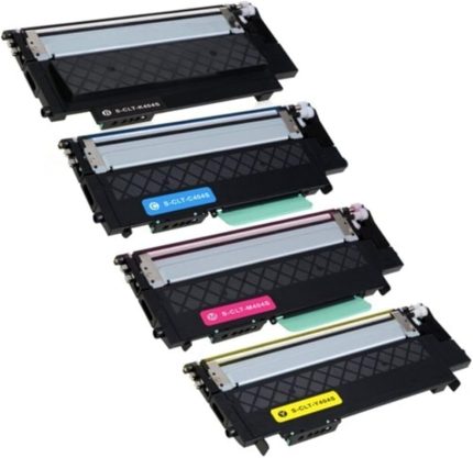 Print Samsung Clt 404 C430/C430W/C480/C480W/C480Fn/C480Fw Uyumlu 4 Renk Muadil Toner Seti