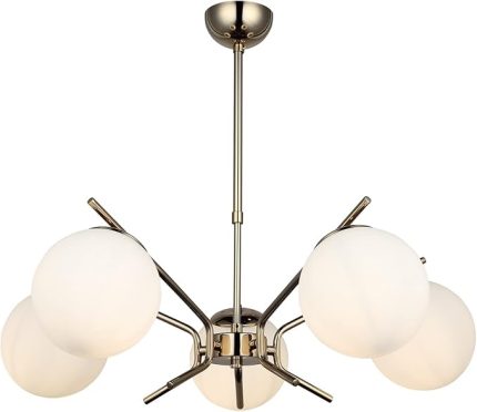 Petos 5lı Altın Sarkıt Avize 5XE27