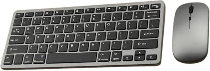 mobile Premium Slim Süper Sessiz Klavye ve Mouse Seti, Telefon, Tablet, PC, TV Uyumlu Klavye Seti