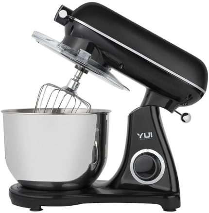 M122 1800W Alüminyum Döküm Hamur Makinesi Stand Mikser Siyah