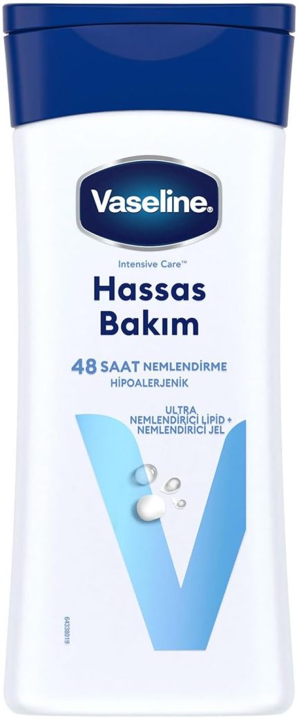 Vücut Losyonu Hassas Bakım Kuru Çok Kuru ve Hassas Ciltler İçin 200 ml