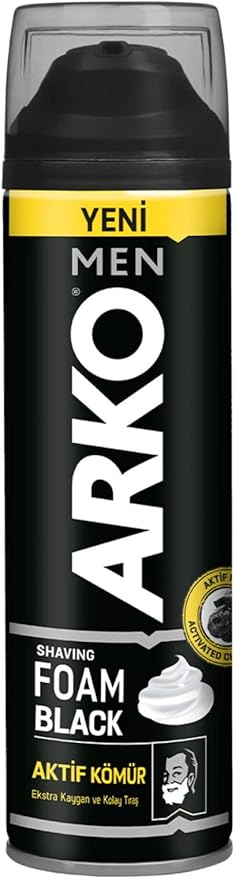 MEN Black Tıraş Köpüğü, 200 Mililitre