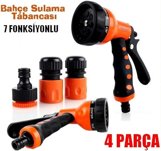 Medalyan Md-708 7 Fonksiyonlu Otomatik Bahçe Sulama Tabancası Set Fıskiye - Görsel 2